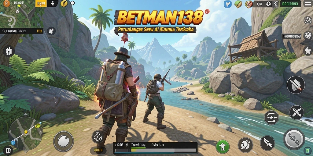 Tampilan gameplay yang menakjubkan di dunia terbuka BETMAN138.