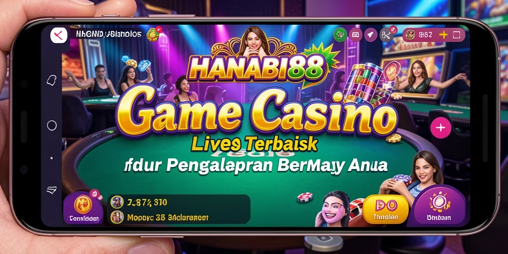 Tangkap momen seru di gameplay HANABI88 Live Casino.