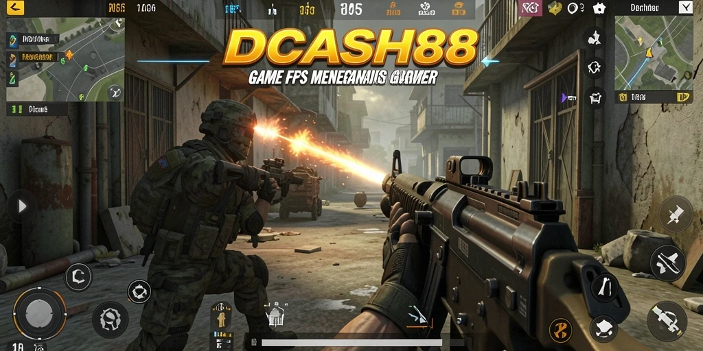 Gameplay mendebarkan dalam IDCASH88 dengan aksi FPS yang seru.
