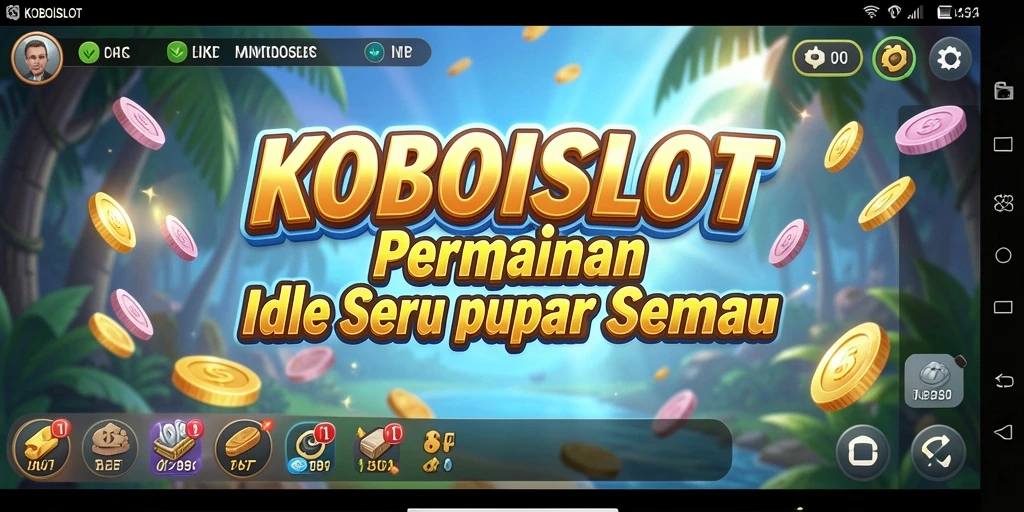 Tangkap momen menakjubkan dalam gameplay KOBOISLOT yang seru.