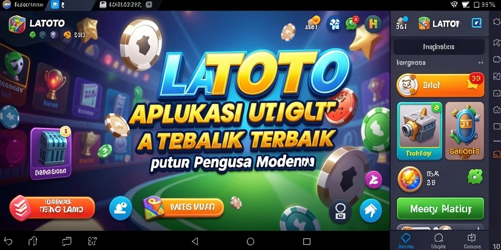Screenshot utama LATOTO menampilkan antarmuka yang intuitif dan fitur canggih.