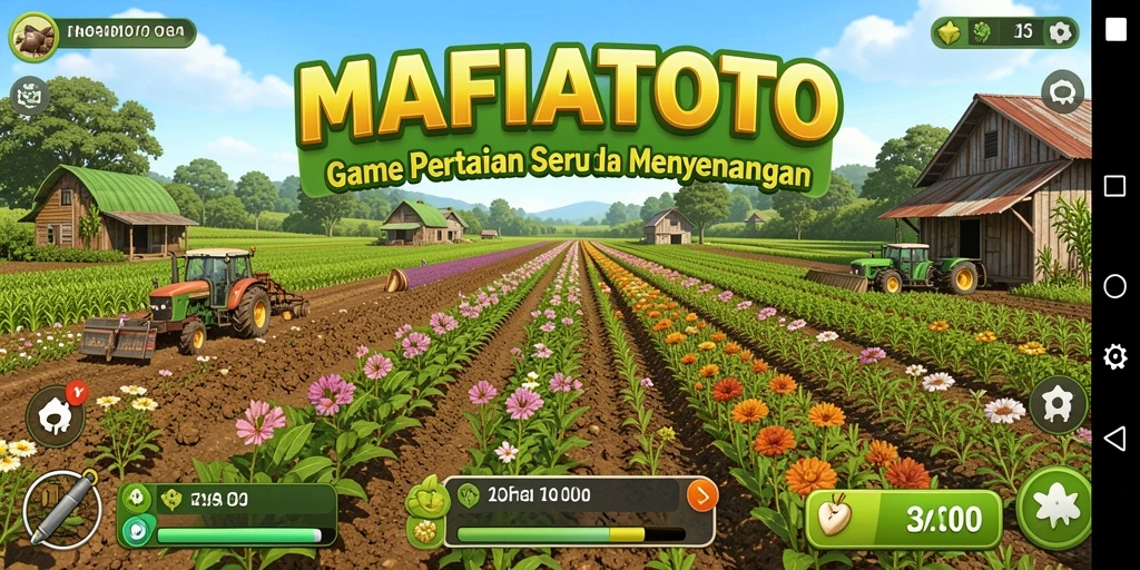 Gameplay seru dari MAFIATOTO dengan pertanian yang kaya.