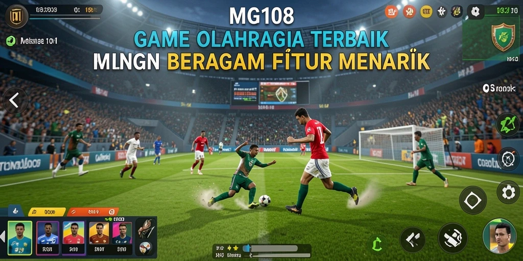 Tampilan gameplay MG108 yang memukau dalam aksi olahraga.