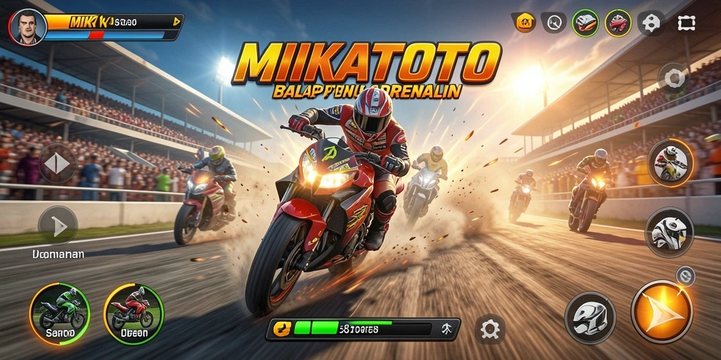 Gameplay mendebarkan dalam MIKATOTO yang penuh aksi.