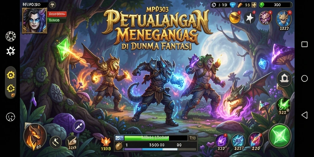 Screenshot MPO303 menampilkan aksi seru dalam petualangan fantastis.