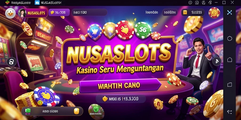 Gameplay NUSASLOTS yang menarik dengan berbagai mesin slot.