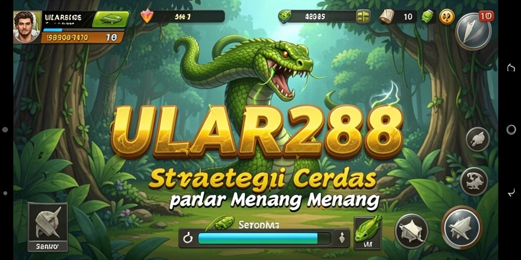 Tampilan gameplay mendebarkan di ULAR288 yang memerlukan strategi pintar.